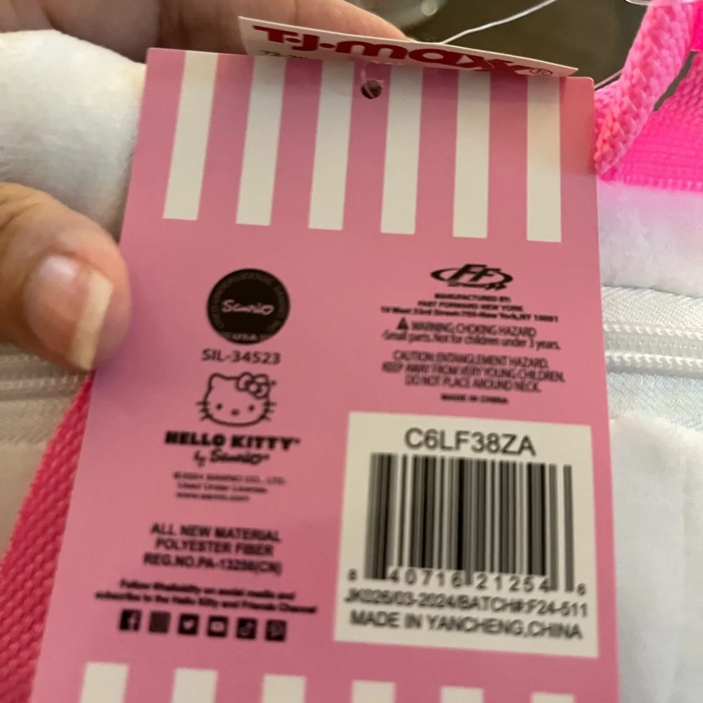 Hello Kitty backpack kids novelty adjustable straps‎